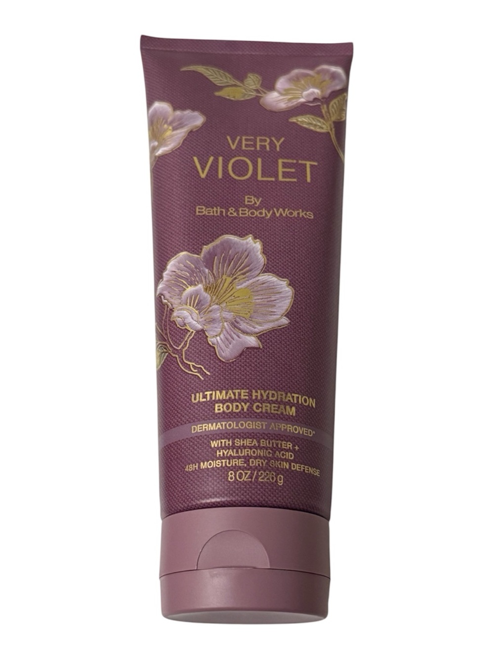Bath & Body Works Very Violet Body Cream - Purple, Gold